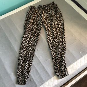 Chevron joggers