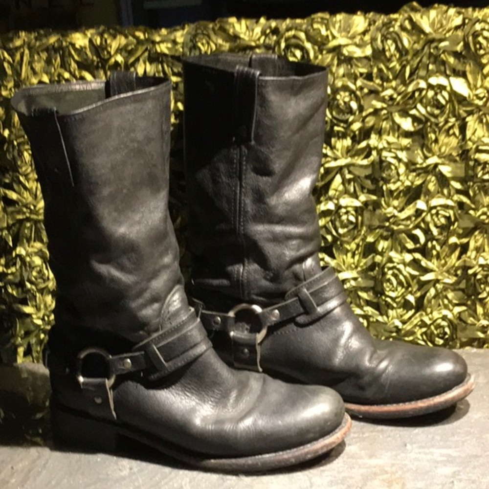 THE FRYE COMPANY motorcycle boots size 9.5