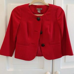 Classic ruby red jacket