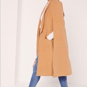 Taupe Wool Cape