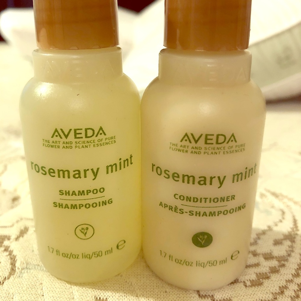 Aveda Shampoo and Conditioner; Rosemary Mint