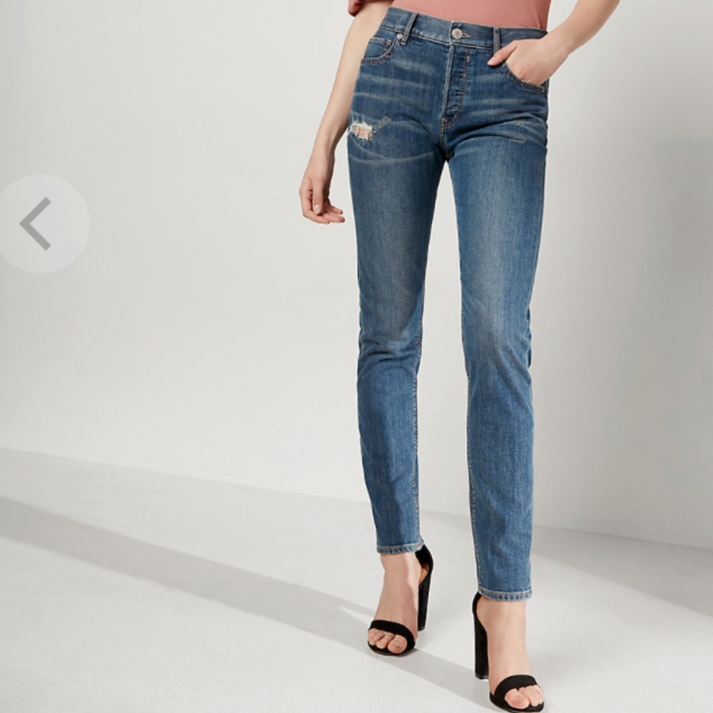 High Waisted Original Vintage Skinny Ankle