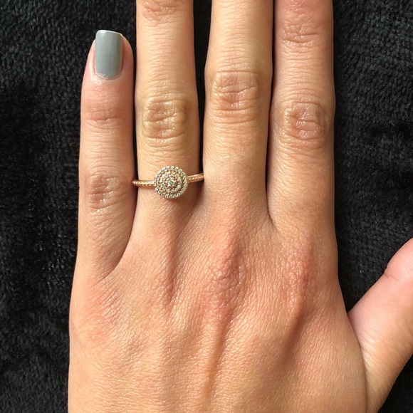 Pandora Jewelry | Rose Gold Ring Size 4 | Poshmark