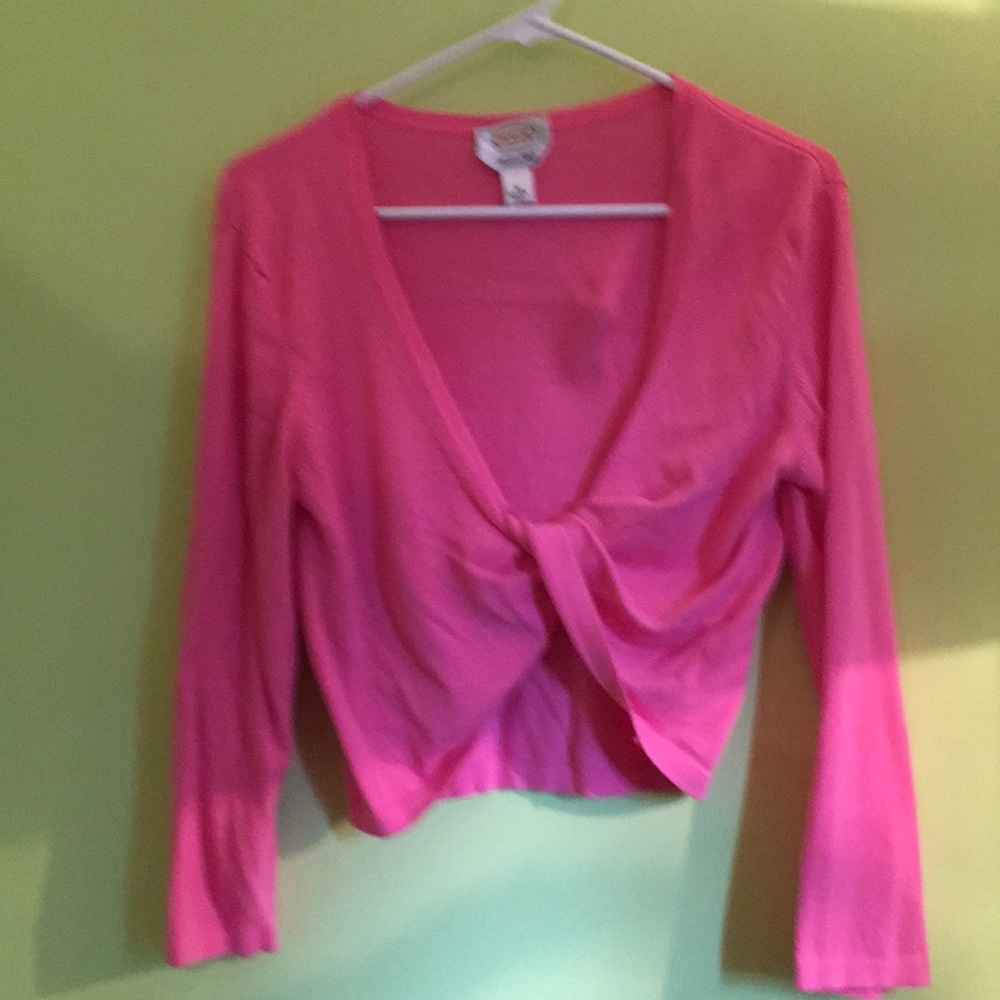 Talbots pink shirt