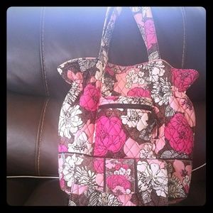 Vera Bradley Tote with matching wallet