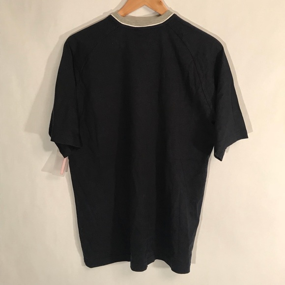 QuikSilver NWT Navy T-shirt Grey white stripe - Picture 3 of 8