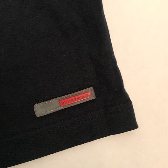 QuikSilver NWT Navy T-shirt Grey white stripe - Picture 5 of 8