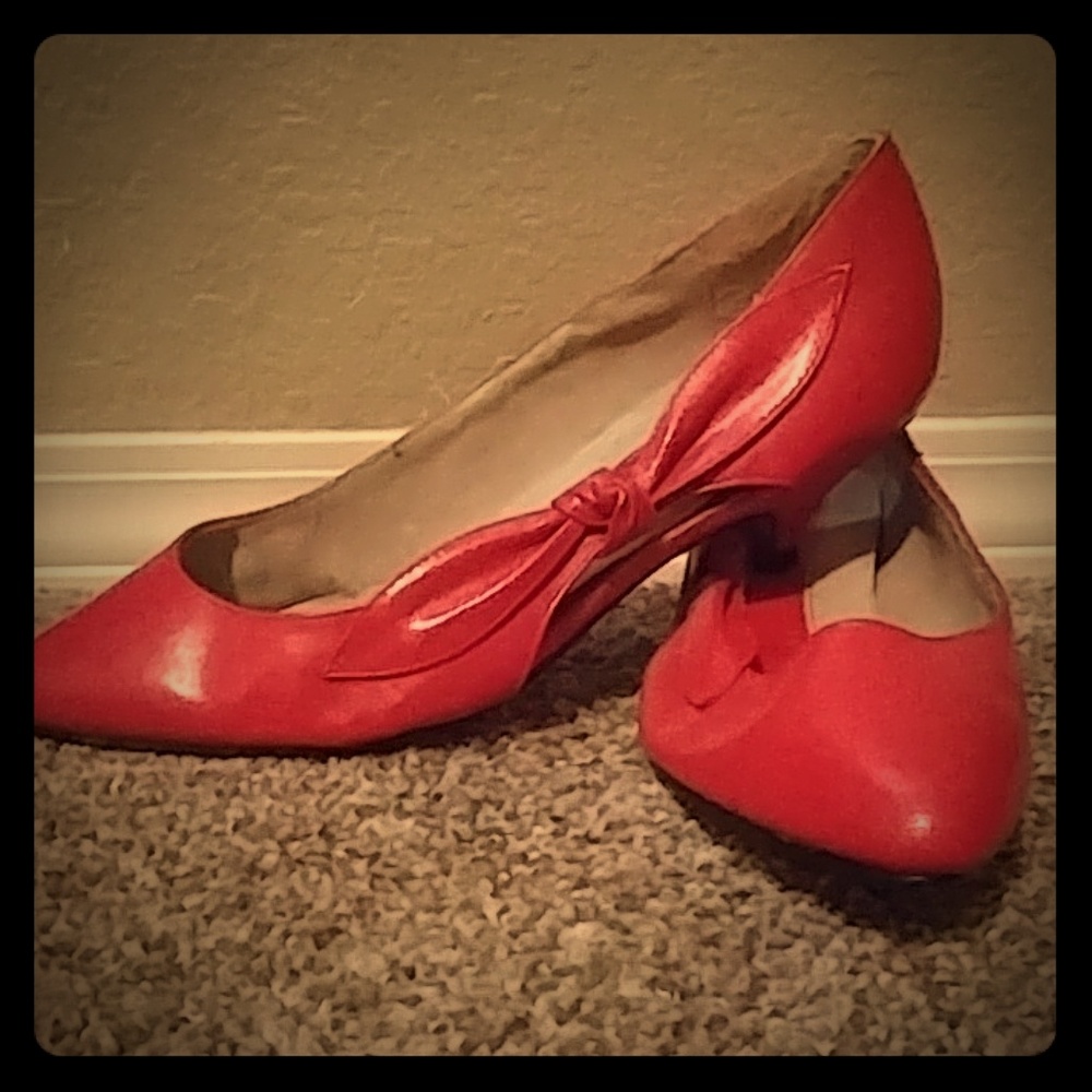 Red heels.