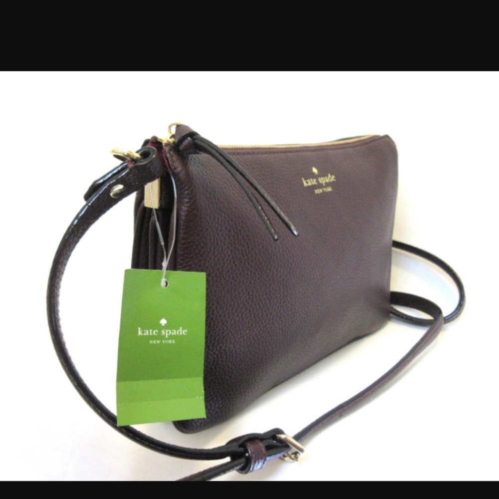 🆕 Kate Spade Madelyne leather crossbody - Picture 2 of 5