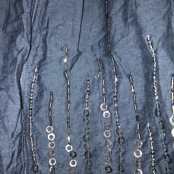 5/$25 Sz Small AEO Skirt w/ Bead Work - Picture 6 of 8