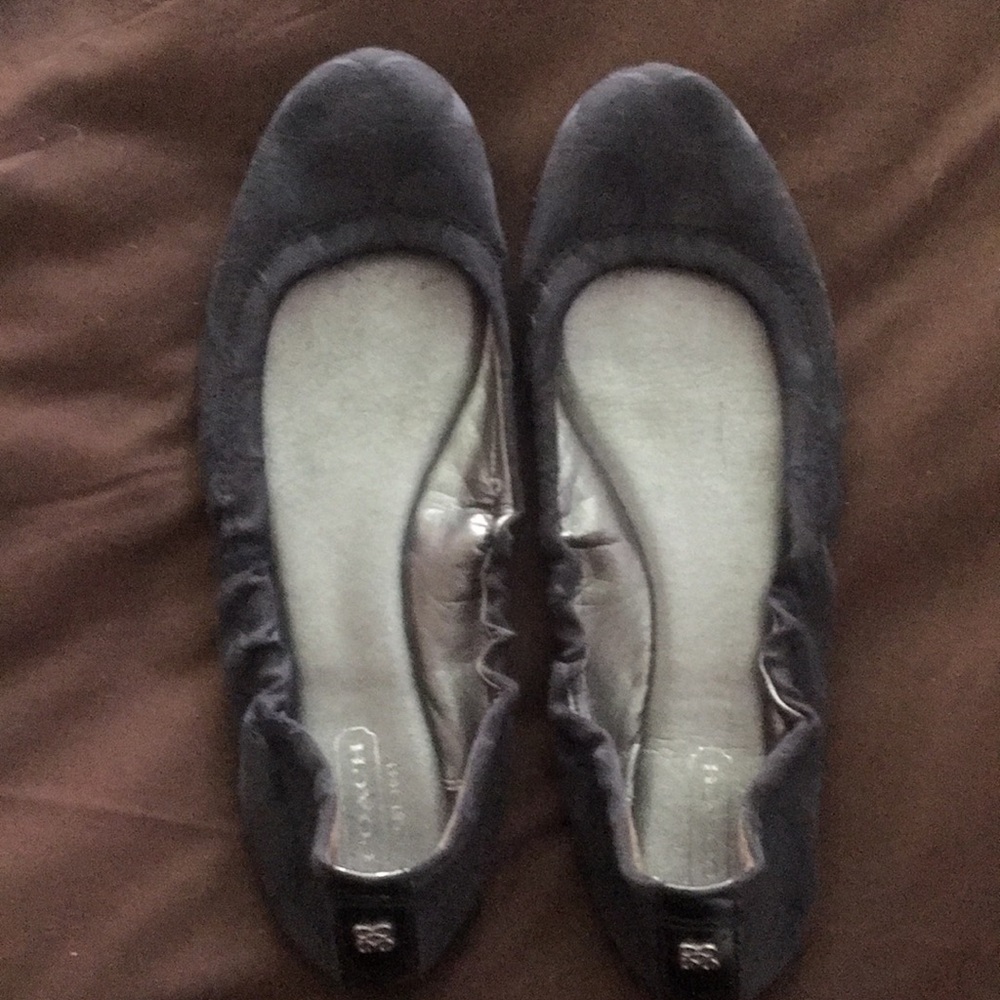 Black Coach flats