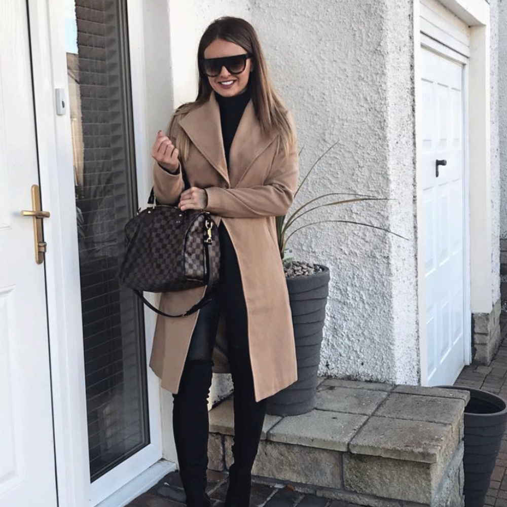 NEW Women's Longline Duster Overcoat