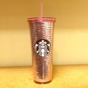 Starbucks pink sequin Venti cup
