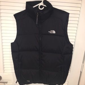 Black North Face Vest size medium