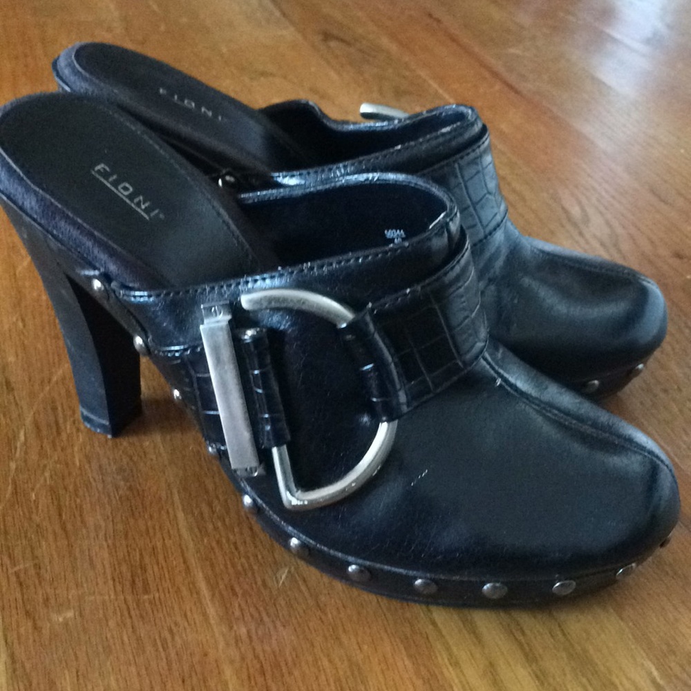 Fioni black mules - Size 7