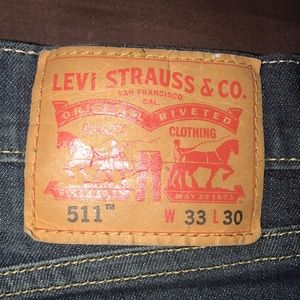 levi jeans size 33 30