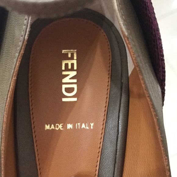 Fendi Spuntata Nappa heels - Picture 8 of 8