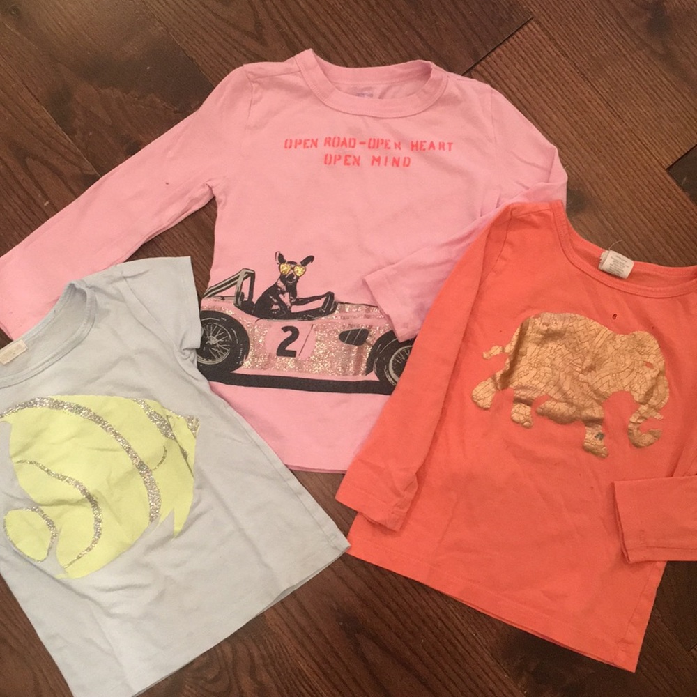 Jcrew crewcuts girl t-shirts