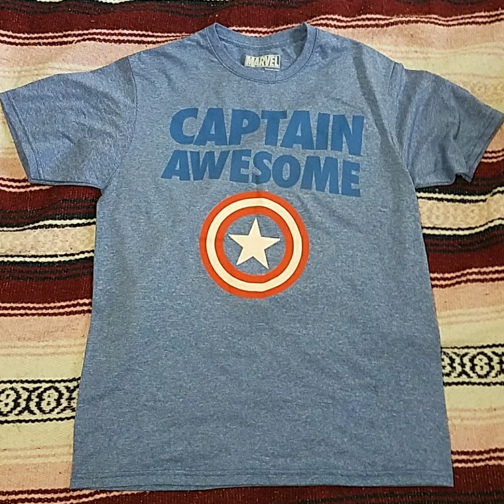 Marvel Captain America "Captain Awesome" tshirt