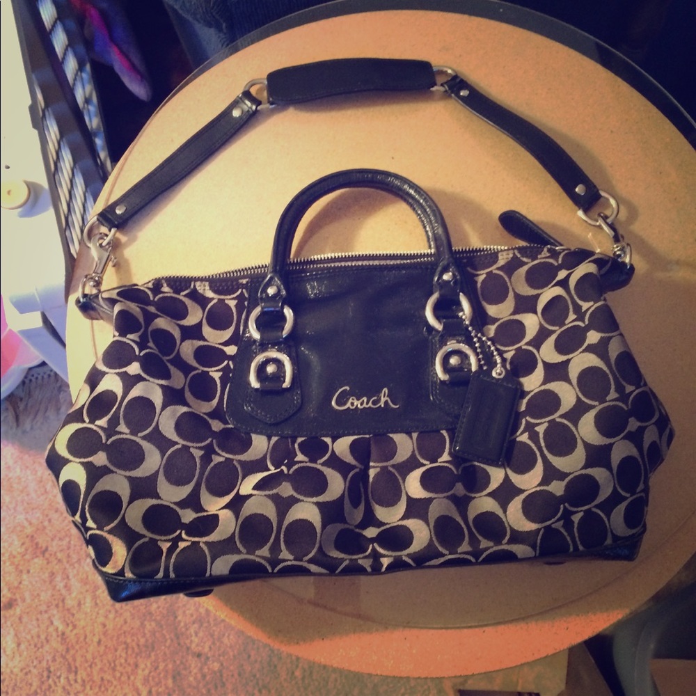 Black Coach Purse
