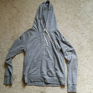 Gray old navy cotton hoodie
