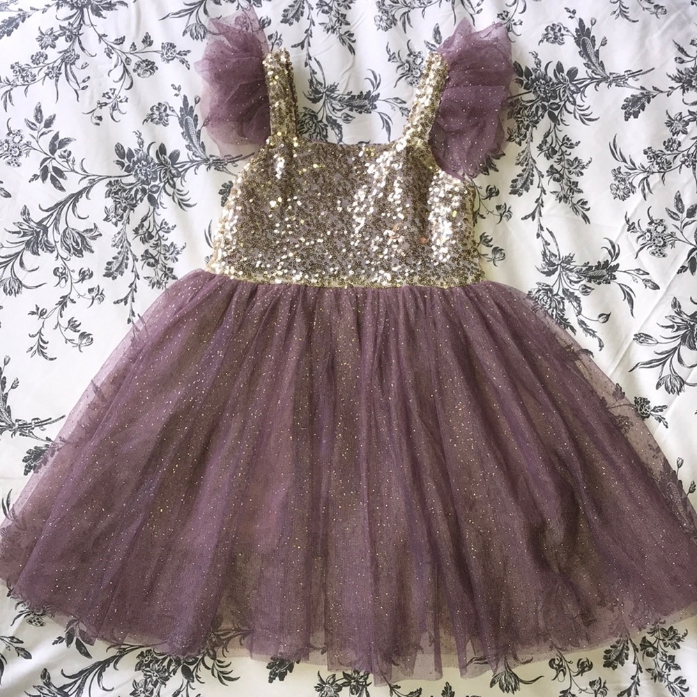 Sequin & tutu dress
