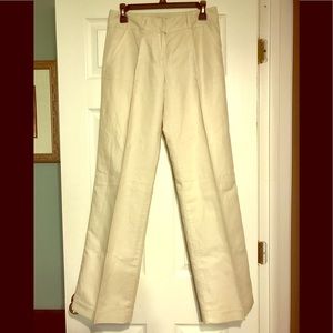 J.CREW FAVORITE FIT LINEN BLEND PANTS/ TROUSERS