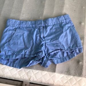 Blue khaki shorts
