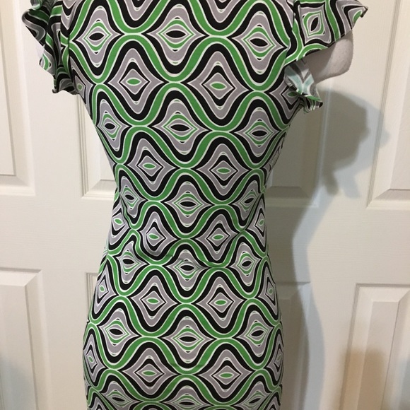 Super cute retro geometric print tunic - Picture 2 of 4