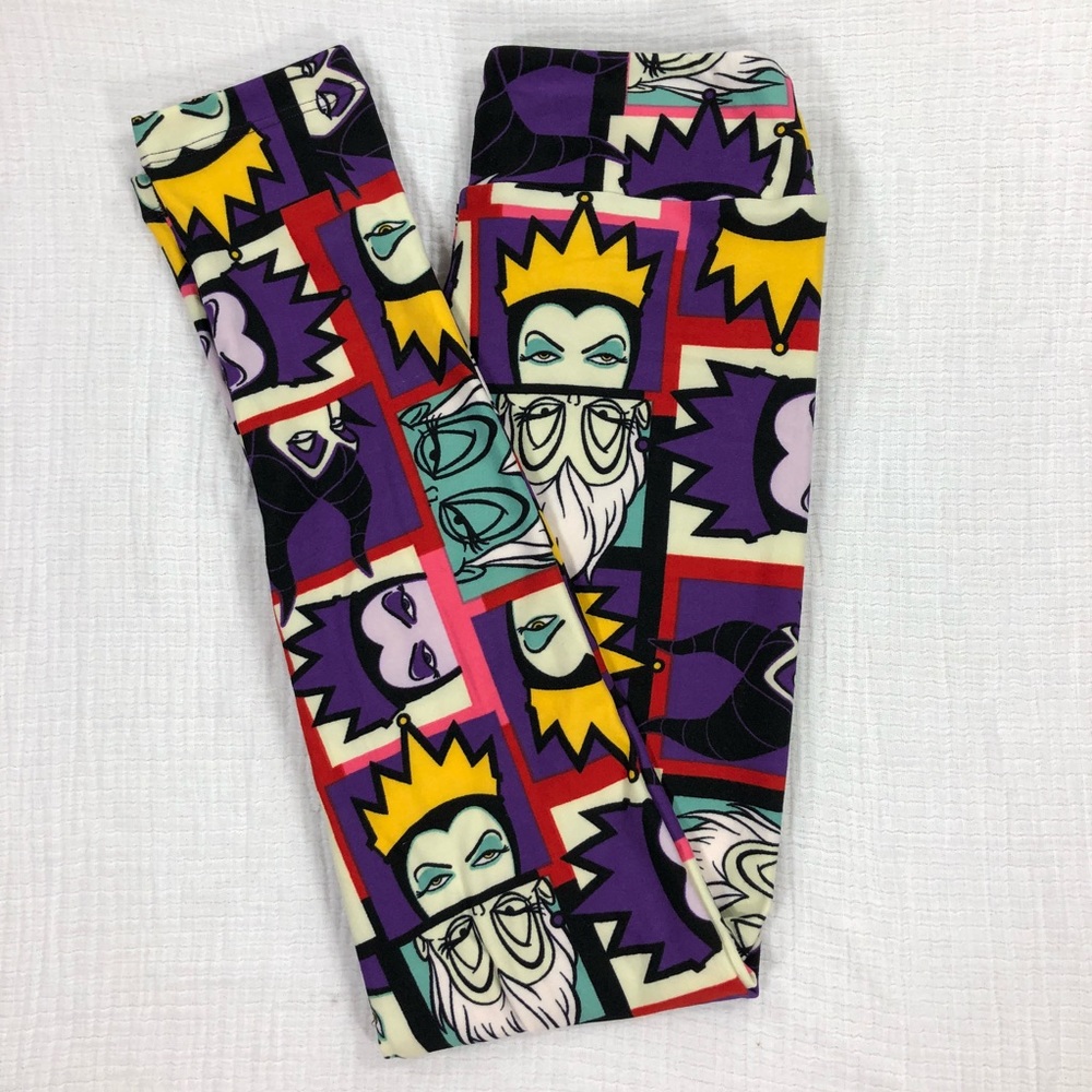LuLaRoe Disney Tween Villains Leggings
