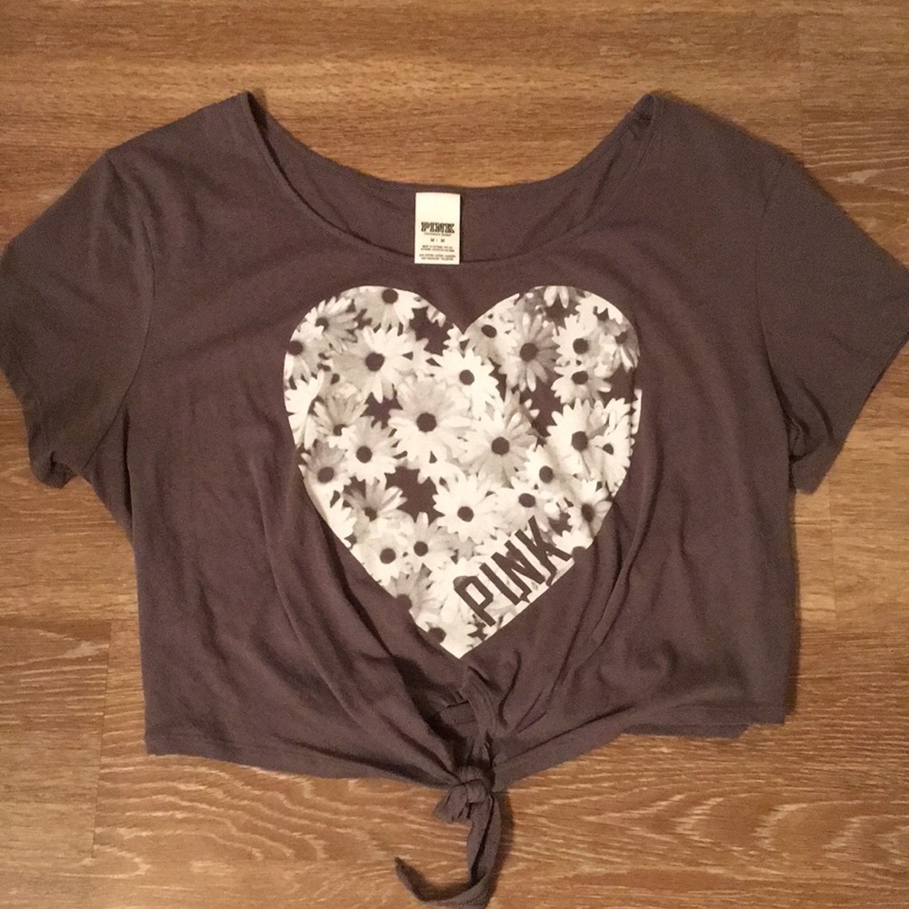 Victoria secret PINK cropped tshirt