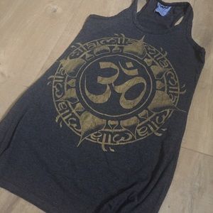 Flowy OM yoga tank