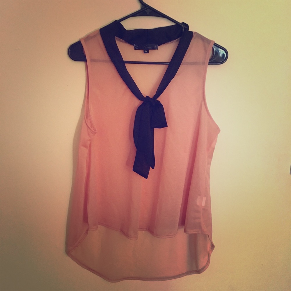 Pink blouse