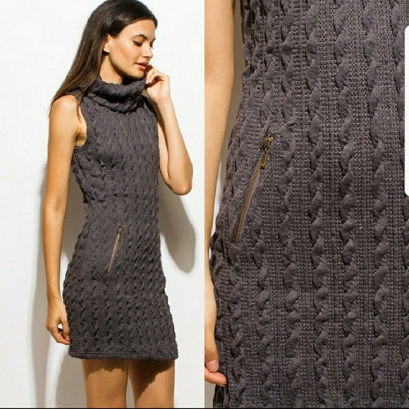 🍃SALE! Super Stylish Sleeveless Light Knit Dress - Picture 3 of 3