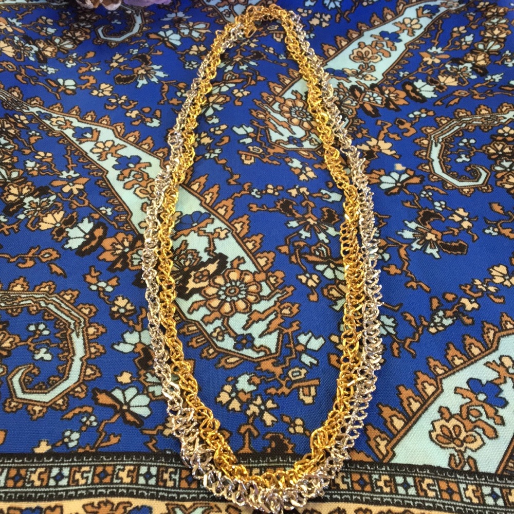 Silver & Gold Necklace