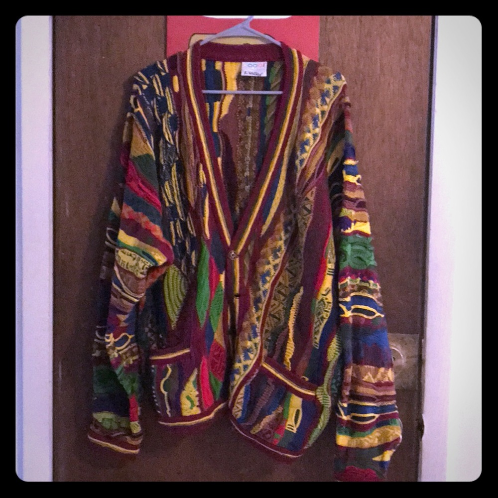 Vintage Coogi cardigan