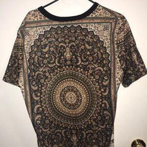 forever 21 men mandala shirt