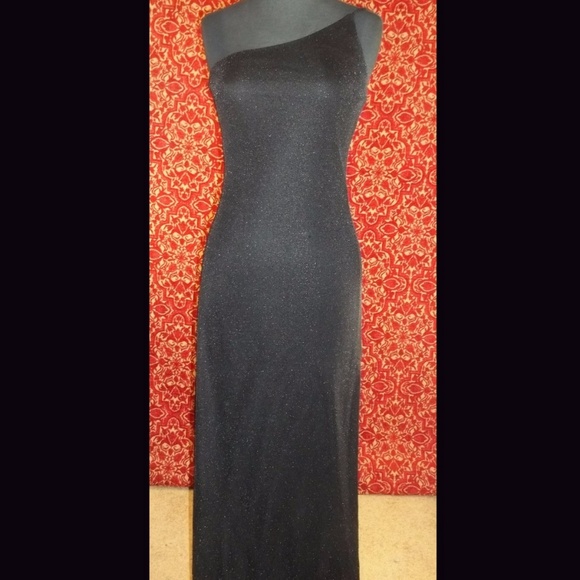 ARIANNA by RACHEL KAYE black body con gown 4 - Picture 6 of 6