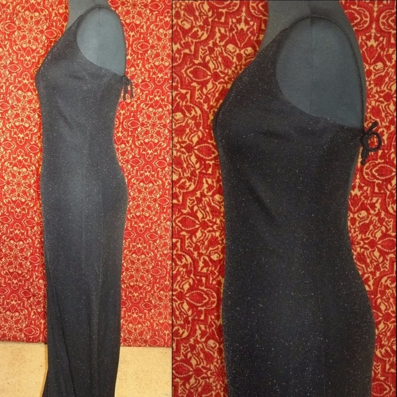 ARIANNA by RACHEL KAYE black body con gown 4 - Picture 3 of 6