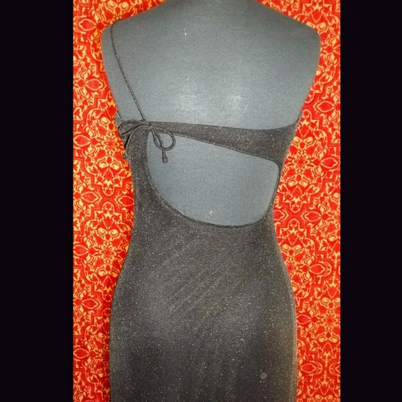 ARIANNA by RACHEL KAYE black body con gown 4 - Picture 4 of 6