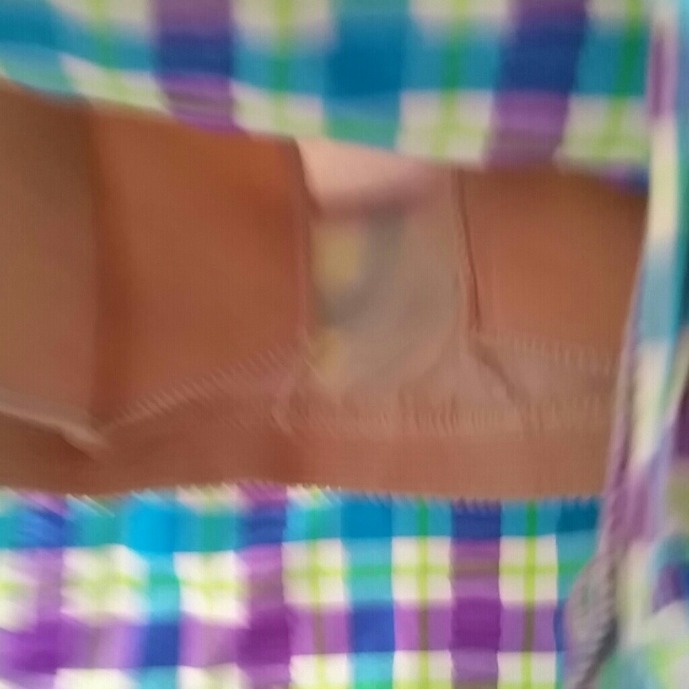 Women's multicolored  swim suit top - Picture 2 of 2