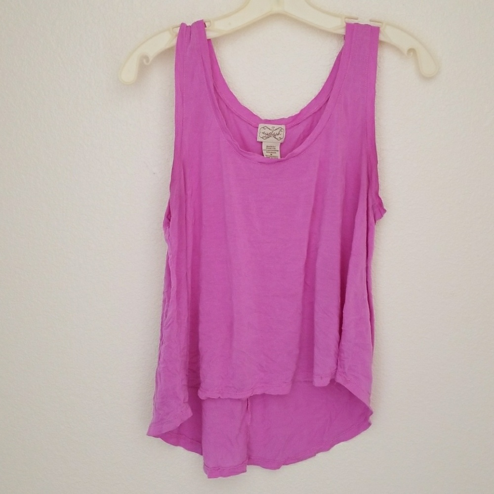 Purple tank