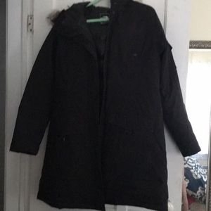 Black North Face Coat