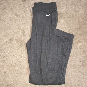 Nike gray sweatpants size small