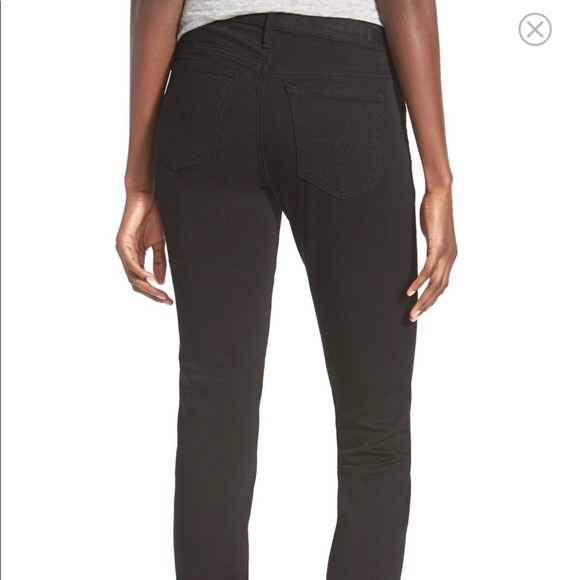 GUC AG BLACK STILT CIGARETTE JEANS 30R - Picture 1 of 7