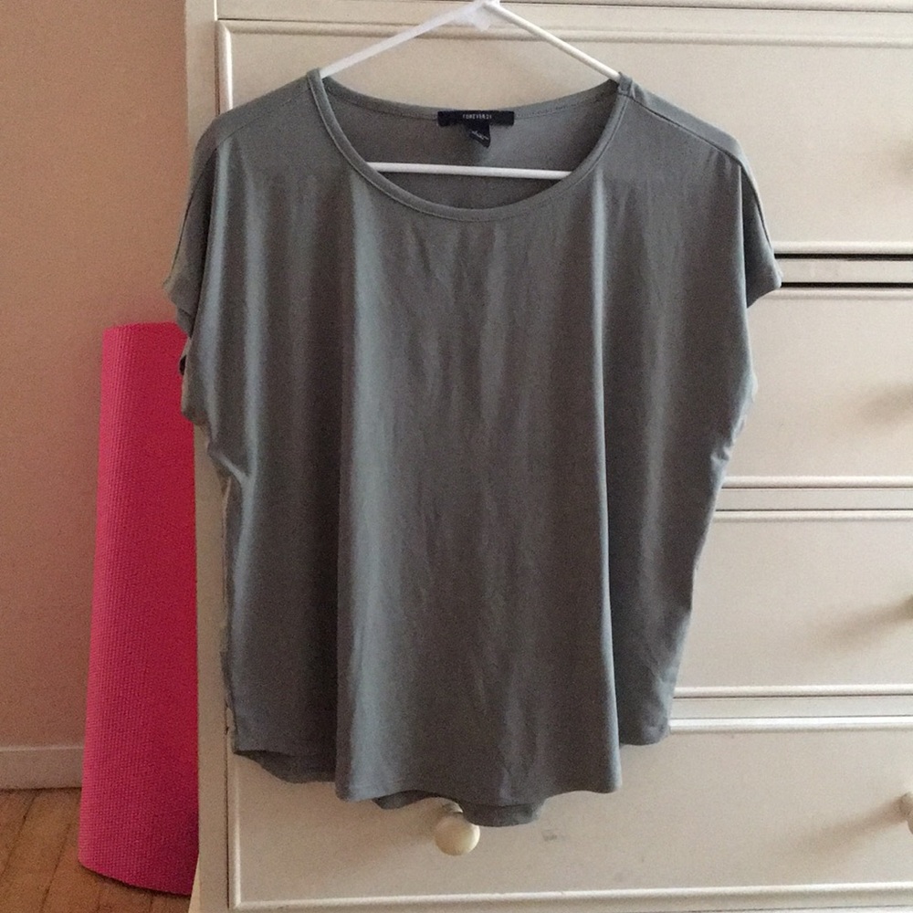 Olive green t-shirt