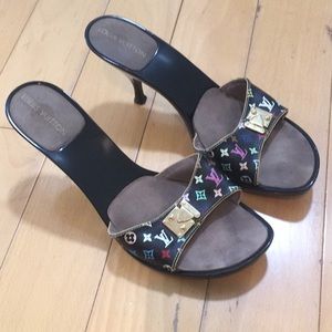 Louis Vuitton slip on heels