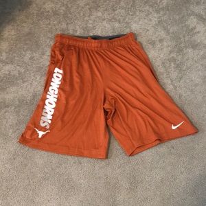 Large Never Worn Longhorn Shorts