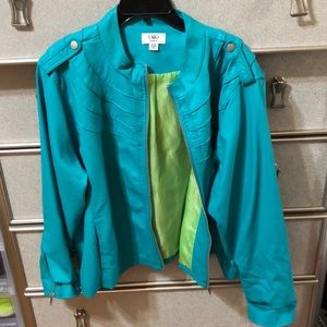 Turquoise jacket