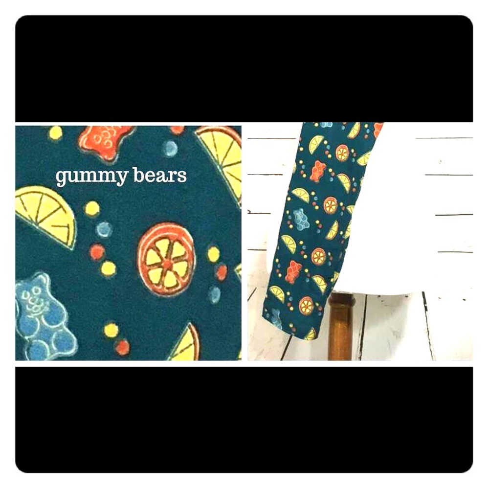 BNWT LuLaRoe Gummy Bear Leggings OS UNICORN!!